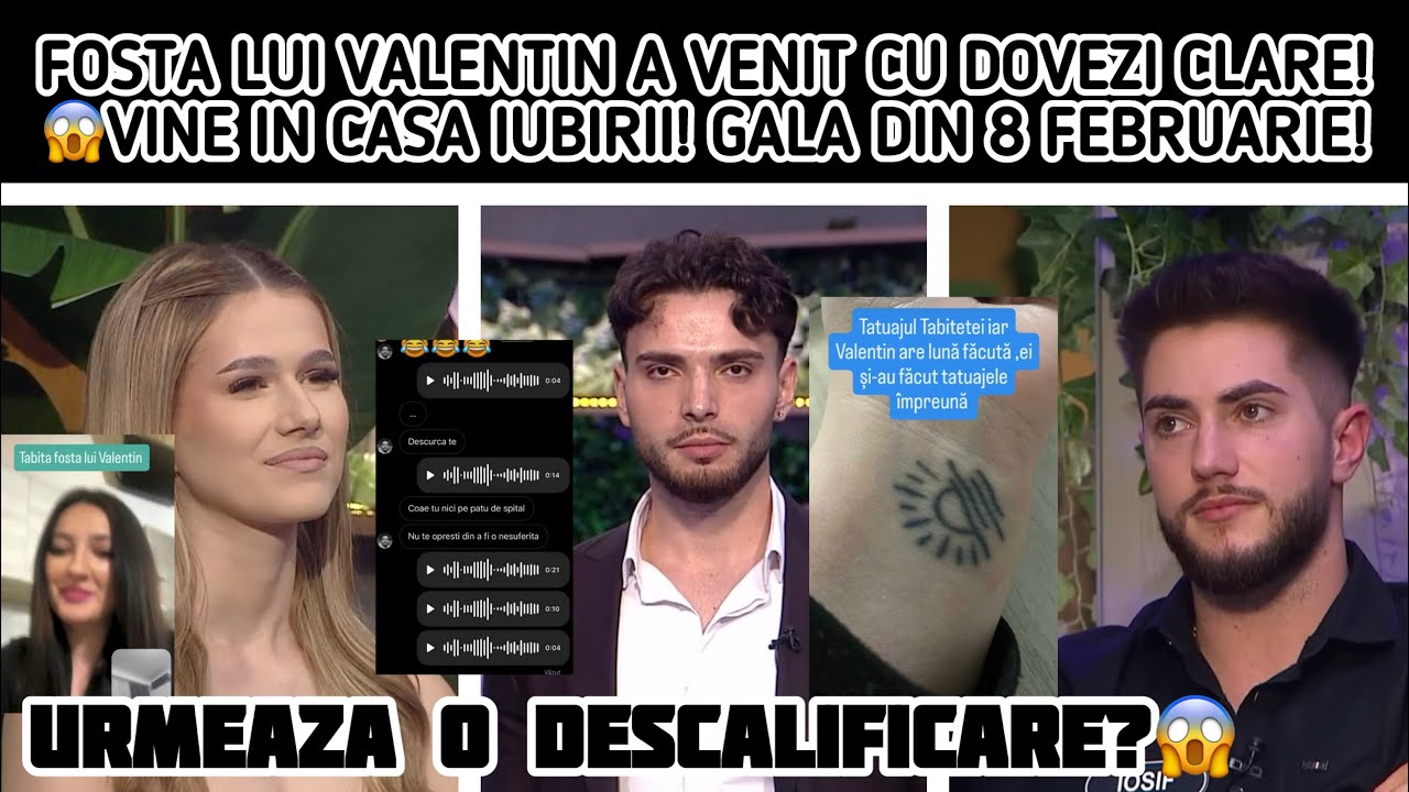 FOSTA LUI VALENTIN A VENIT CU DOVEZI CLARE!😱VINE IN CASA IUBIRII! GALA DIN 8 FEBRUARIE!🫢