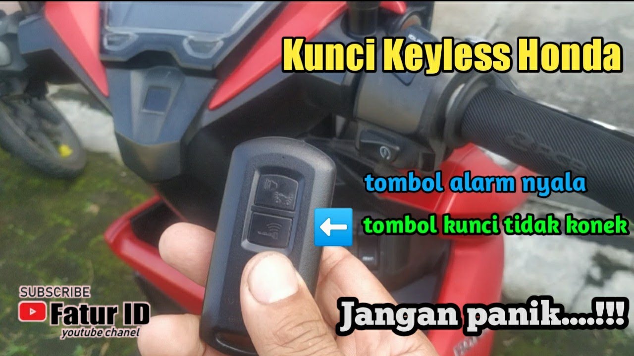 Masalah pada Kunci Keyless Honda Vario 150 tidak konek