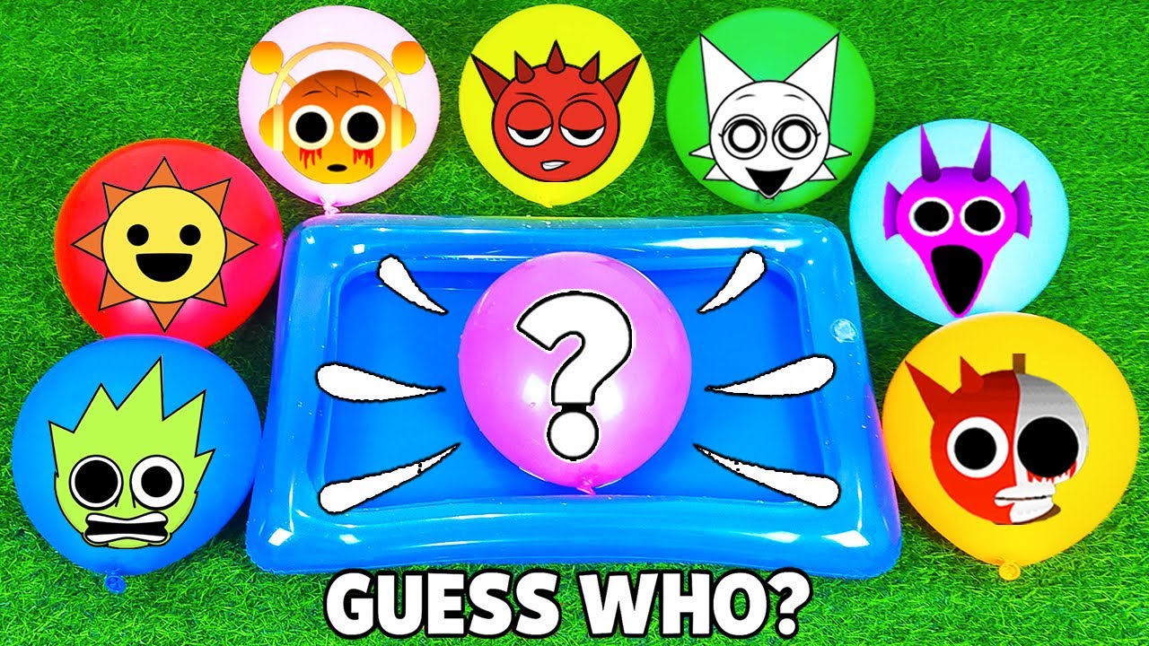 Sprunki Balloon Reveal! 🎈 Let’s Pop Everything and Guess Who’s Inside Each Balloon! 💖✨