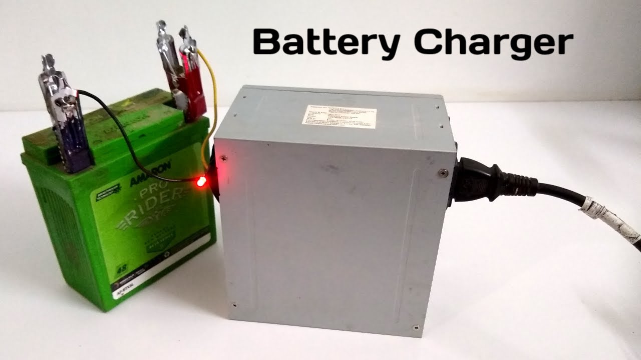 Computer की power supply को Battery Charger में कैसे convert करें