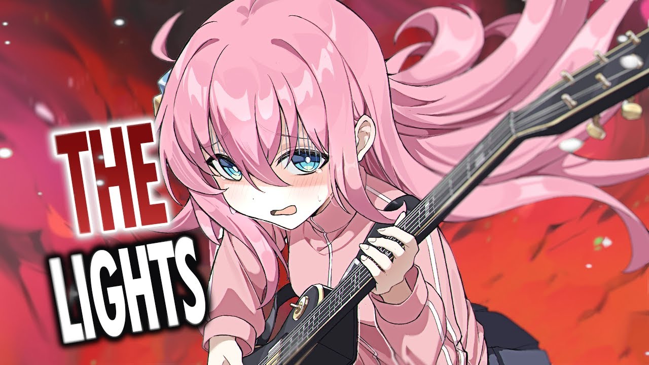 Nightcore - Lights (Rock Version) (Lyrics)