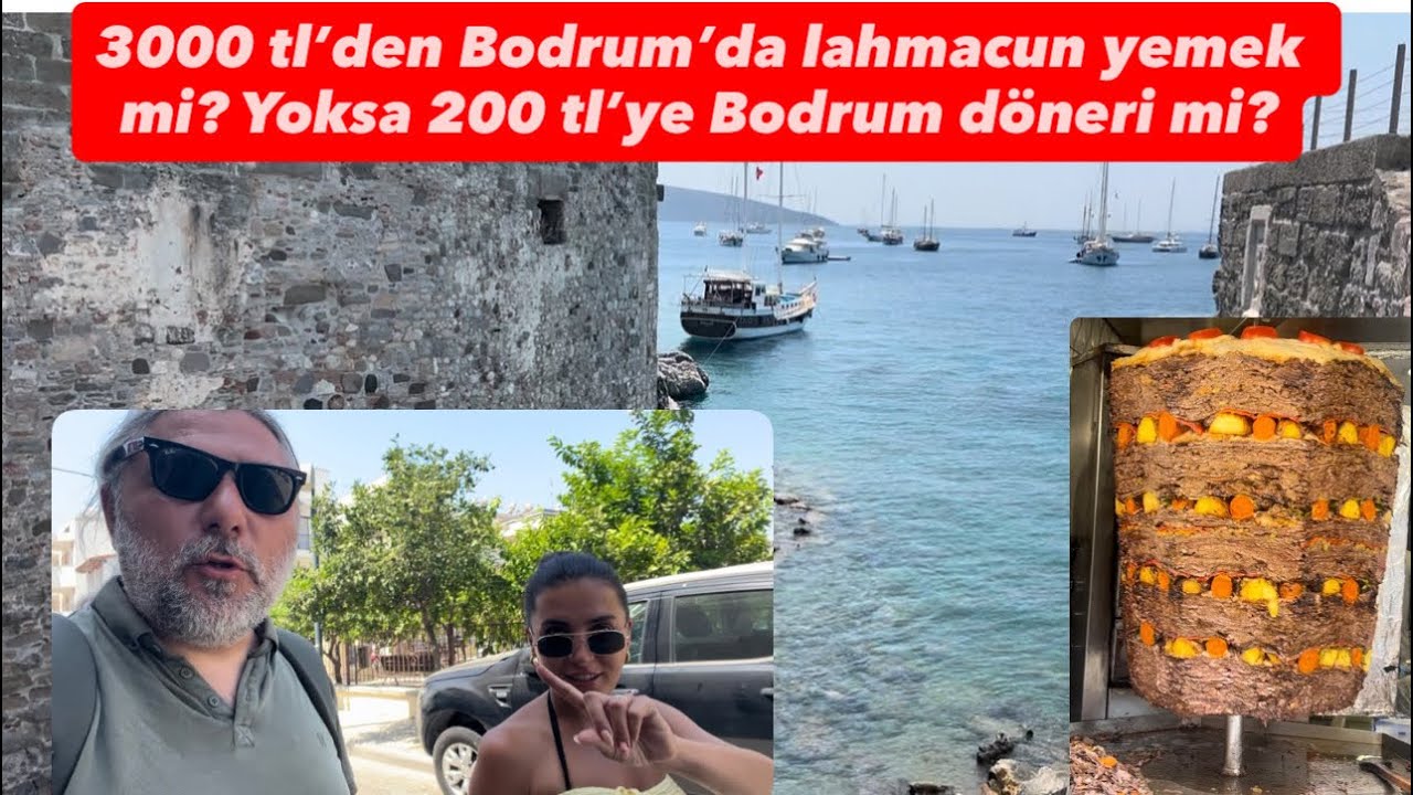 Eğlenceli Bodrum tatilinden herkese merhabalar.&Ouml;zellikle Bodrum D&ouml;neri, sokakları, plajları sahil..