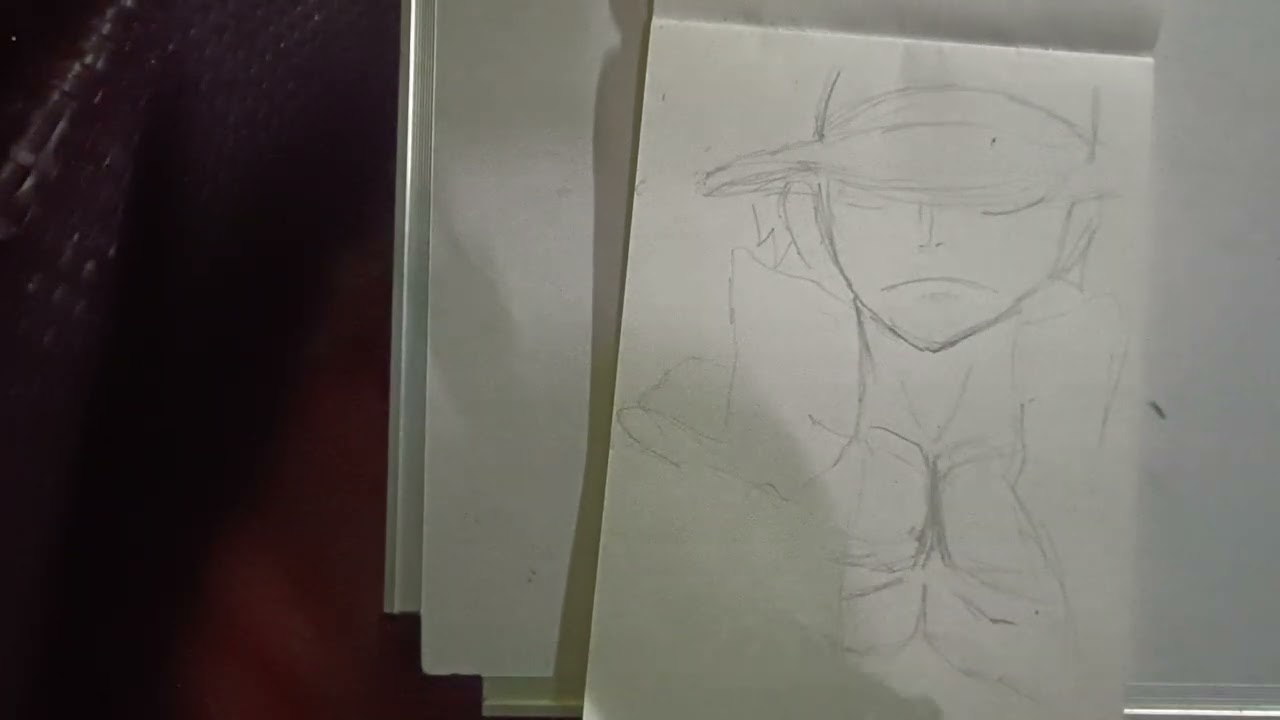 Luffy drawing