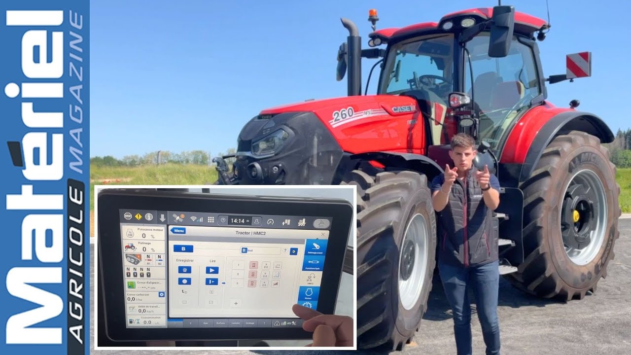 Séquences de bout de champ Case IH HMC | Vesoul Agrocampus