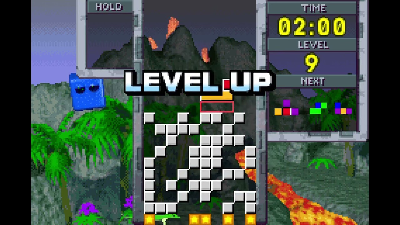 ゲームボーイアドバンス テトリスワールド（チャレンジ:スティッキー）