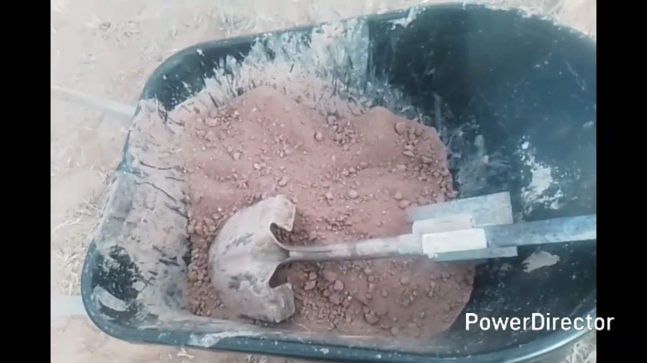 Making Adobe Bricks off grid 