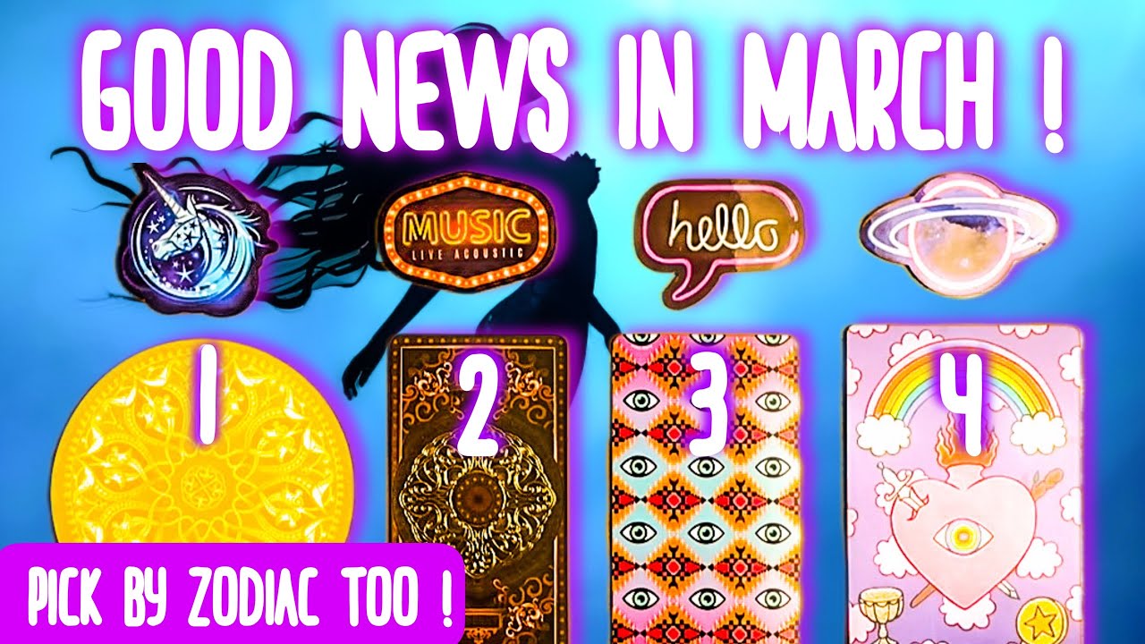 GOOD News Coming To You In March 2026 ! 💐 | Pick A Card  | Psychic Tarot Reading