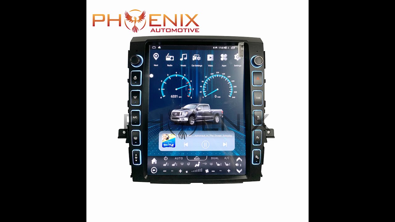 How to install 13 inch Android Navigation Radio for 2016 to 2019 Nissan Titan and Titan XD
