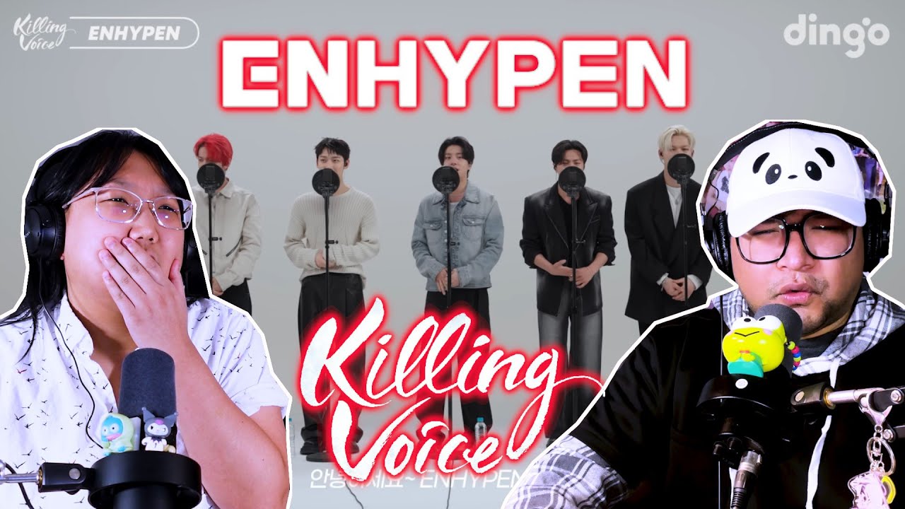 Girl Group Stans React To ENHYPEN Dingo Killing Voice!