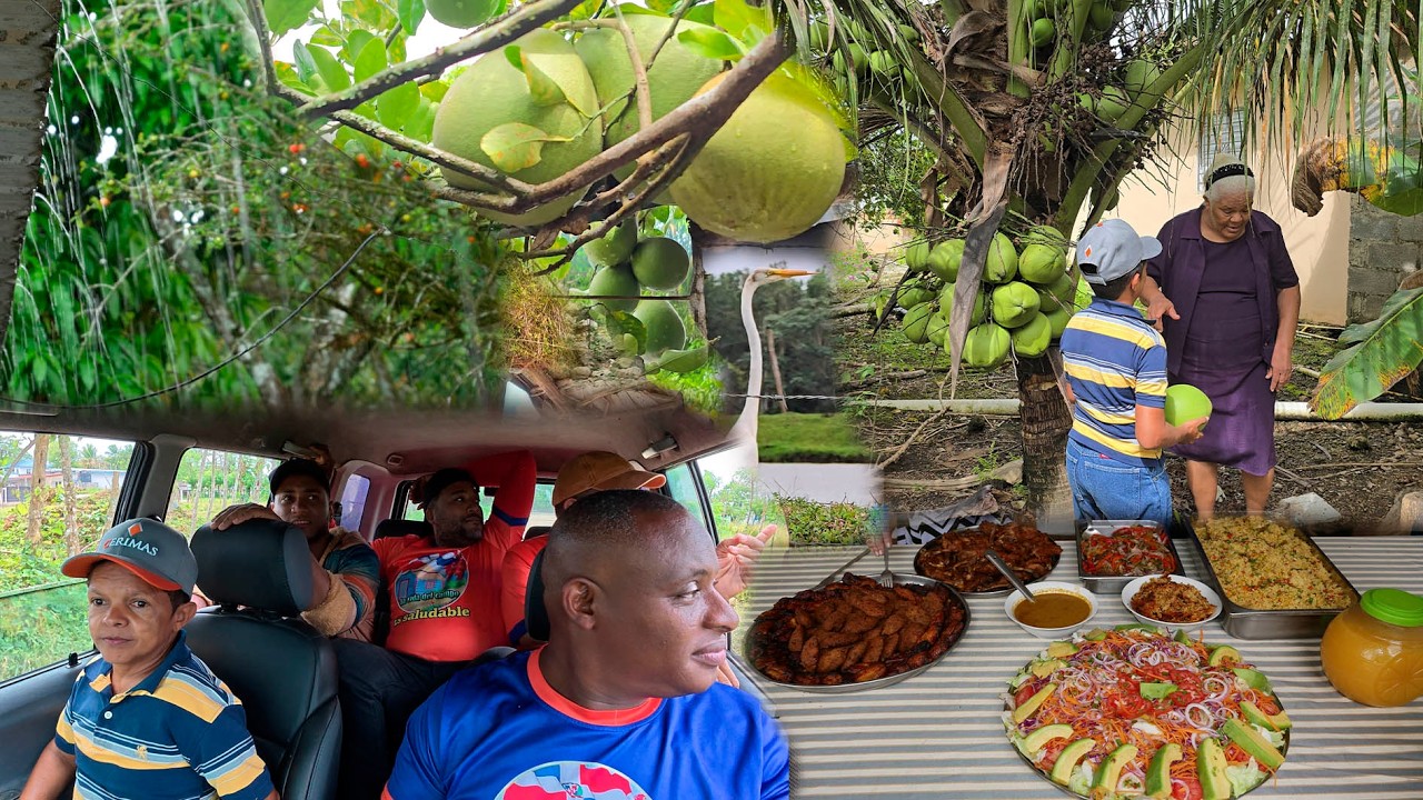 Aventura en Copeyito de Nagua, Cocinando con el Chef Cesarin, La Vida del Campo