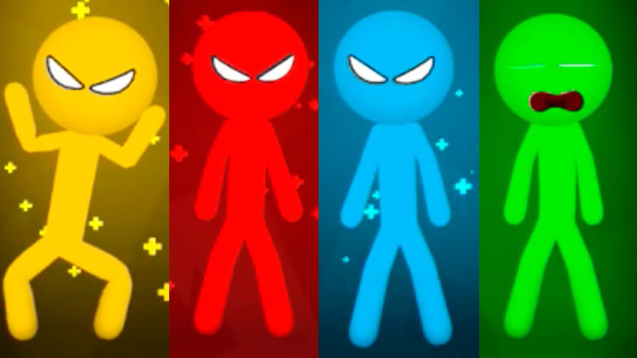 Stickman Funny Minigames - Stickman Party 1 2 3 4 Player 2023
