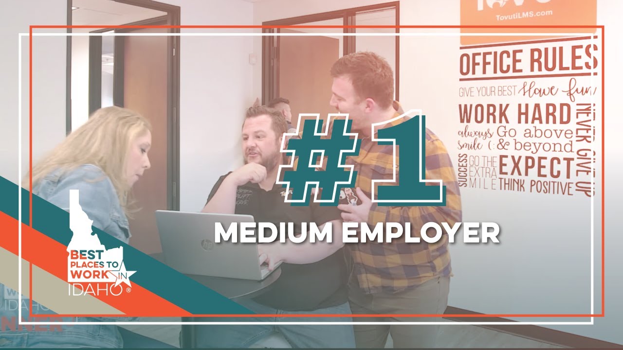 TOVUTI - #1 Best Place to Work in Idaho for 2022