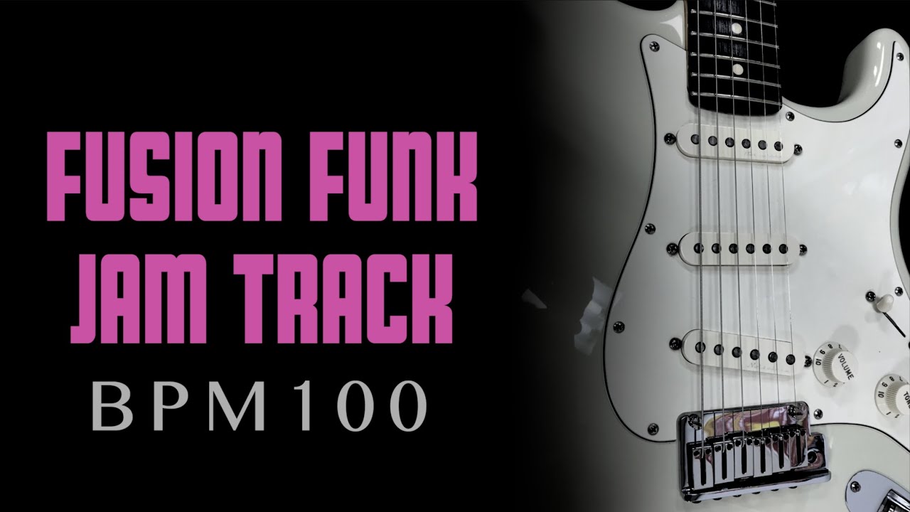 Fusion Funk Backing Track in F#&darr;Chords&Scales
