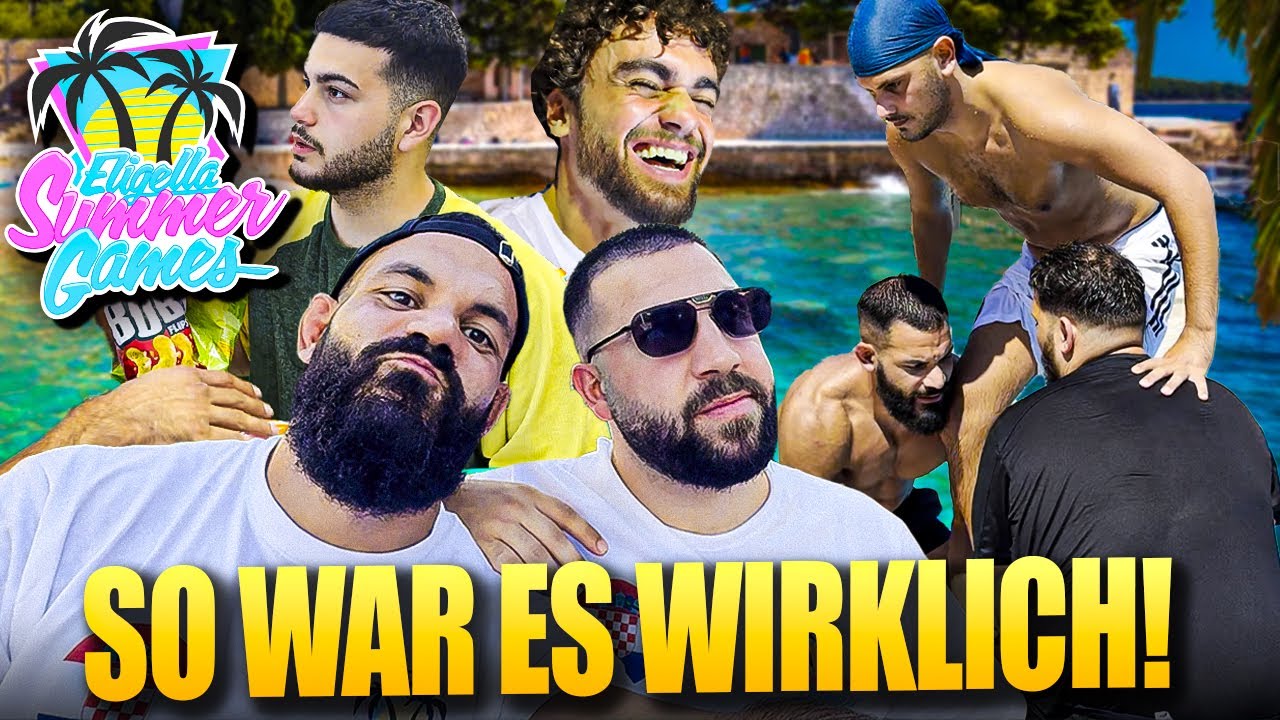 SO waren die ELIGELLA SUMMER GAMES 2025 wirklich.. 🤫😂