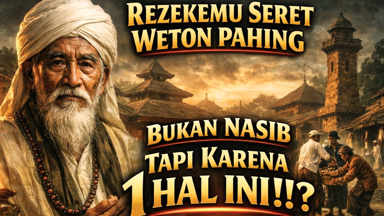 PITUTUR LELUHUR WETON PAHING !!! Rezekimu Seret Itu Bukan Karena Nasib Tapi ...