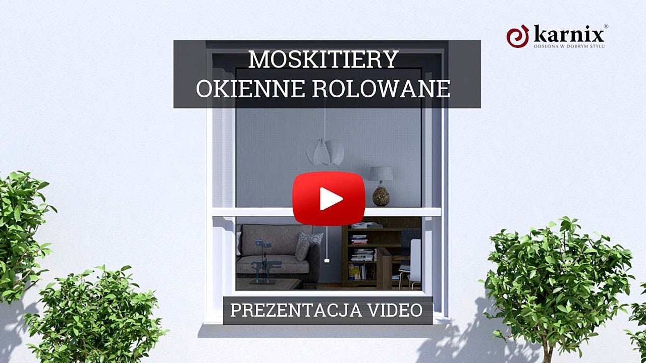 Moskitiera Okienna Rolowana  Karnix