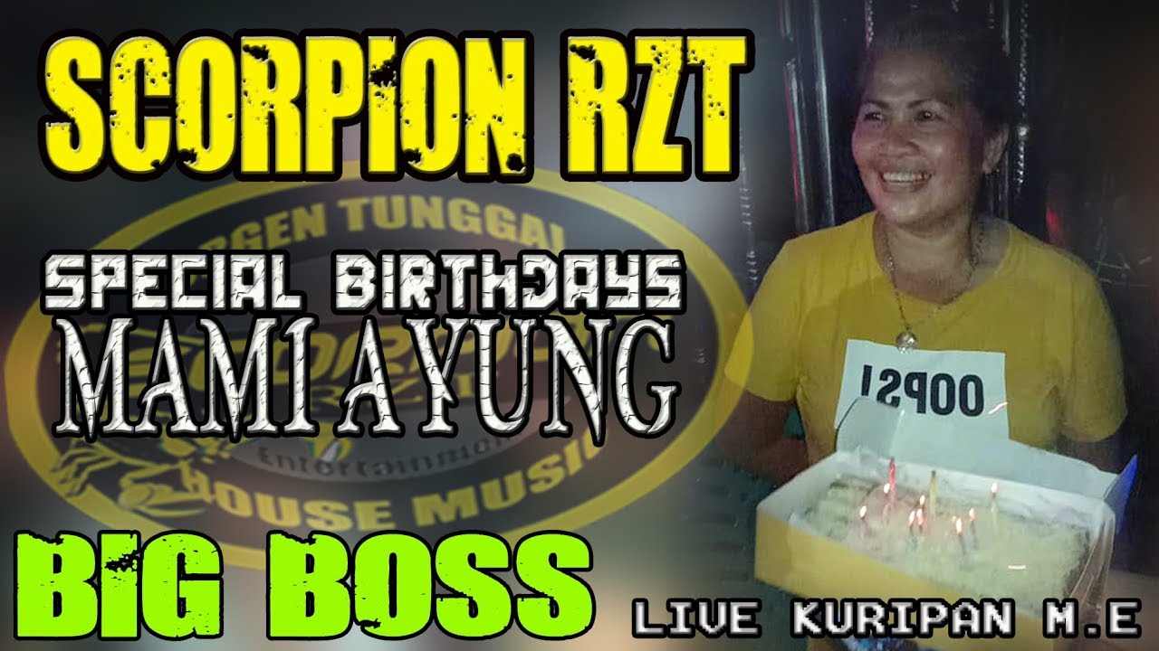 OT Scorpion Kuripan M.E - Ultah Mami Ayung