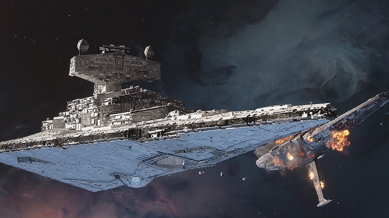 ISD Overseer vs MC75 Silver Coronet - Star Wars Squadrons