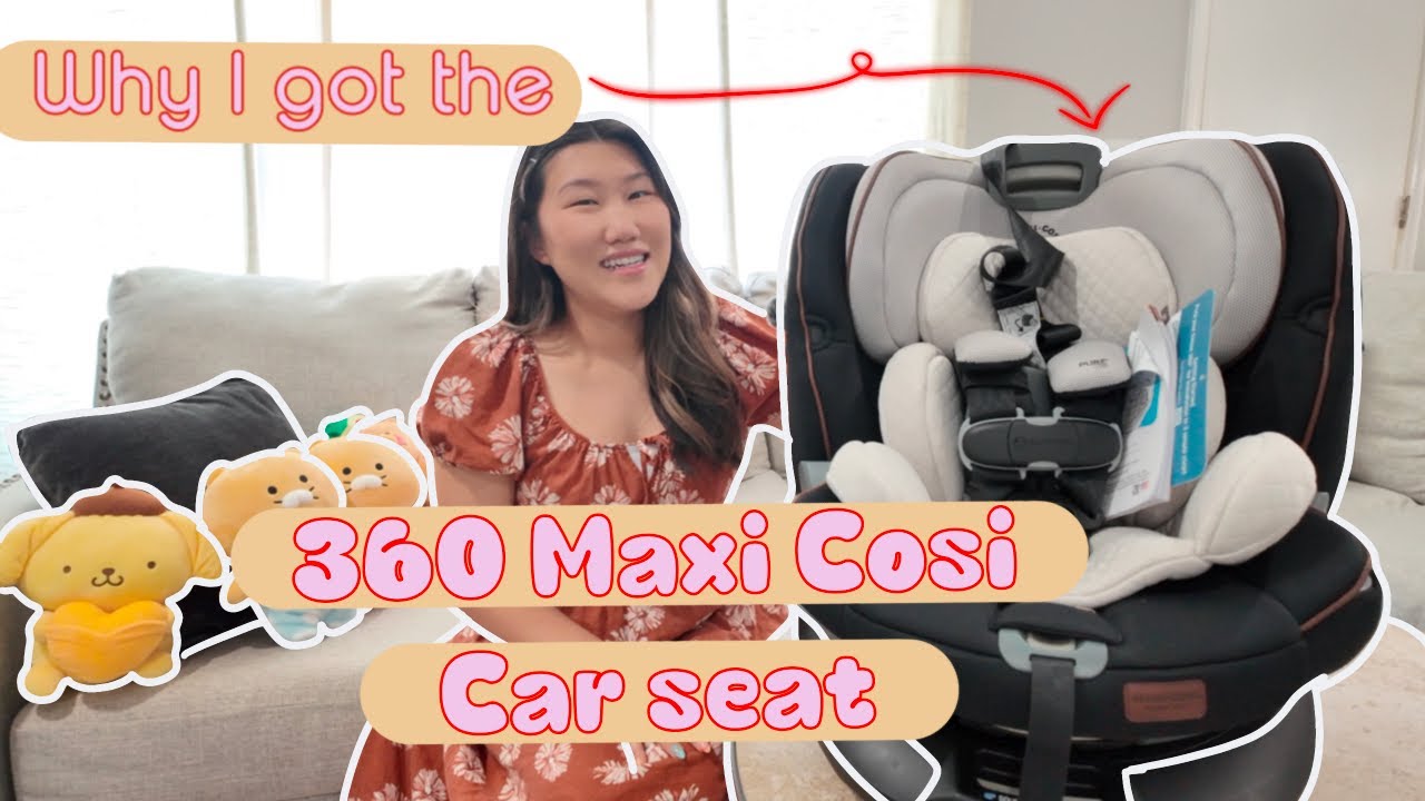 2024 Maxi Cosi Emme 360 All-In-One Rotating Convertible Car Seat Features