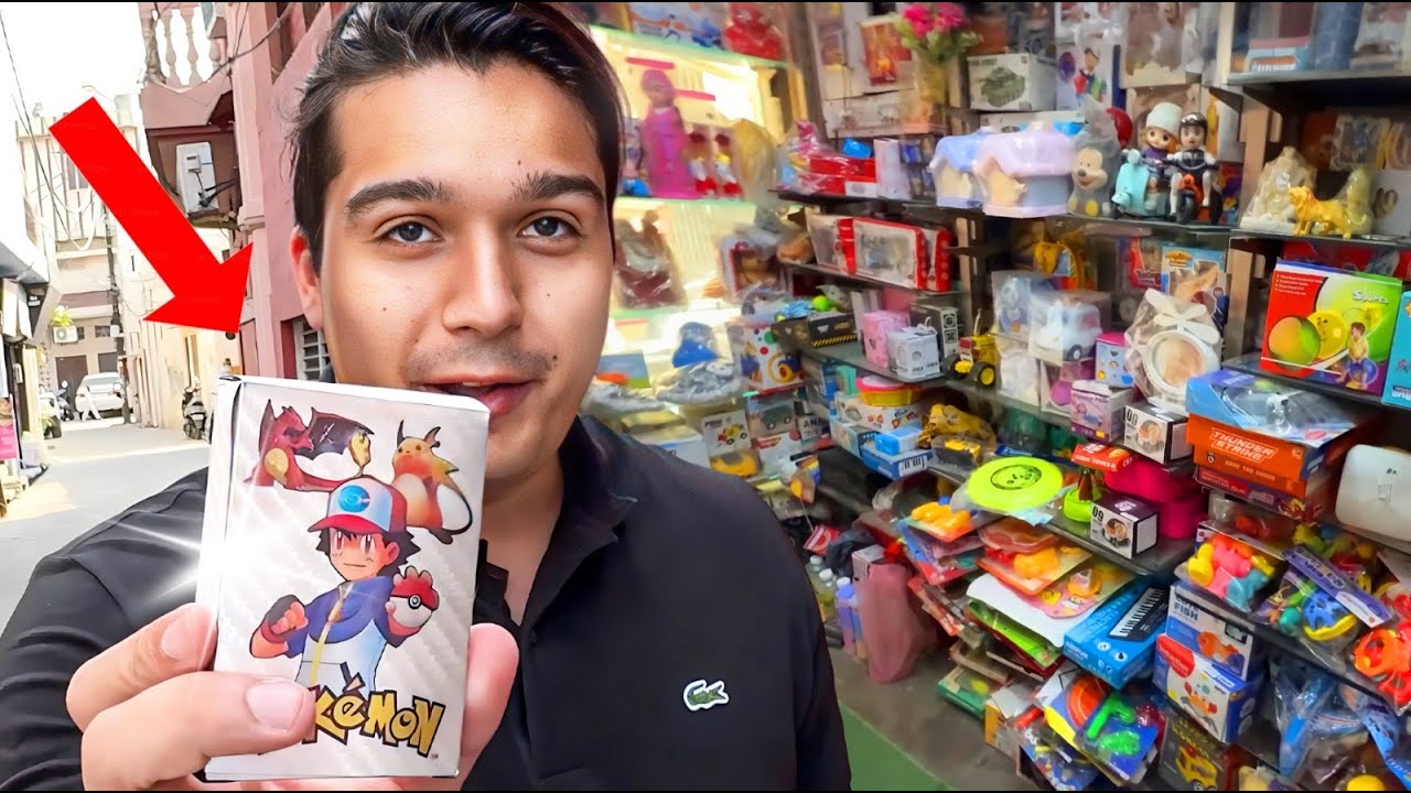 DES BOUTIQUES POKÉMON en Inde (plein de fakes)