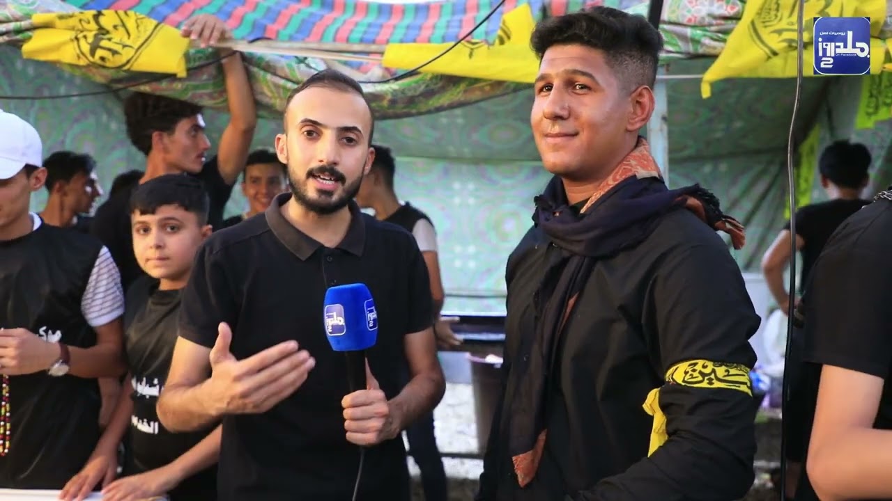 جانب من خروج مواكب العزاء في منطقة دور مندلي لإحياء ذكرى عاشوراء الحزن /2022