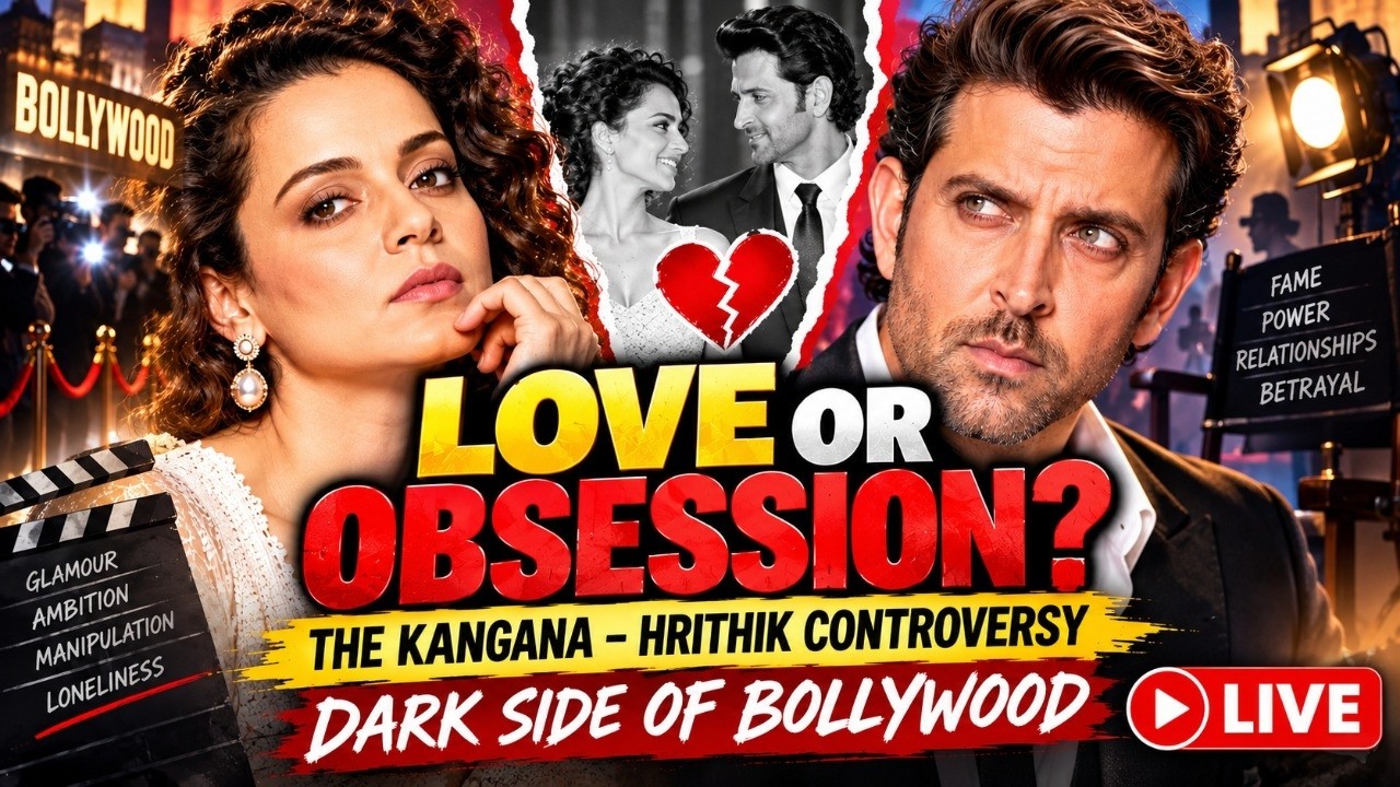 Kangana Ranaut & Hrithik Roshan: Love, Emails & Controversy | What Really Happened? |  📱
