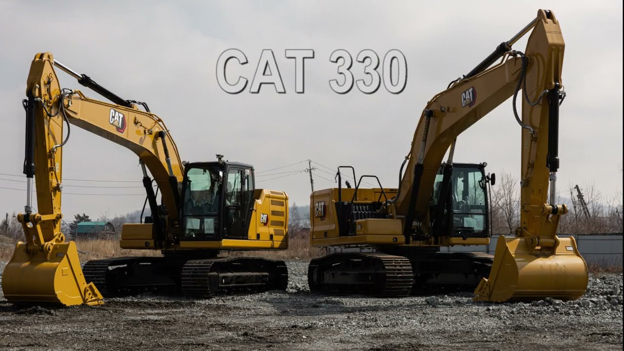 Обзор экскаватора CAT 330