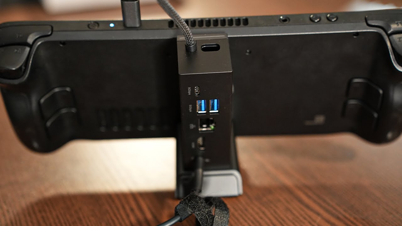 Steam deck Docking station with 6 additional ports - JSAUX