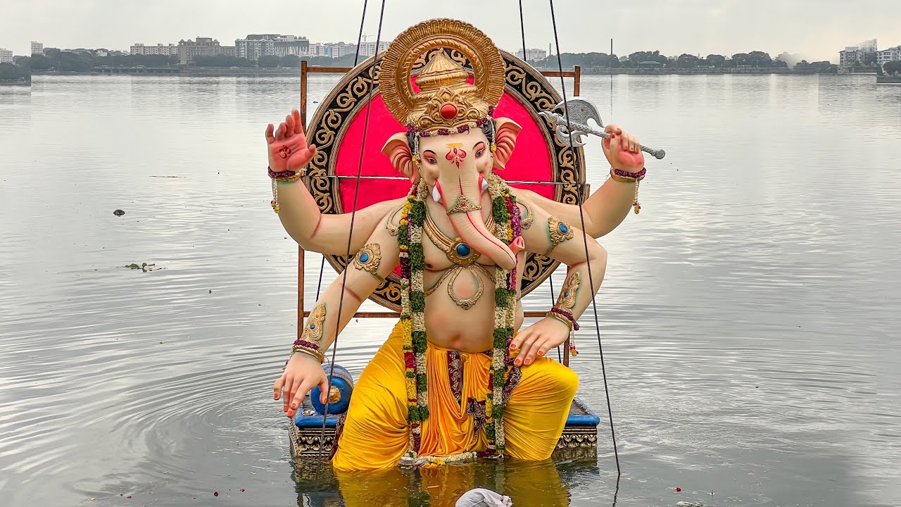 Biggest Ganesh Nimajjanam 2024 | Ganesh Visarjan 2024 Tank Bund | Ganesh Chathurthi 2024 Hyderabad