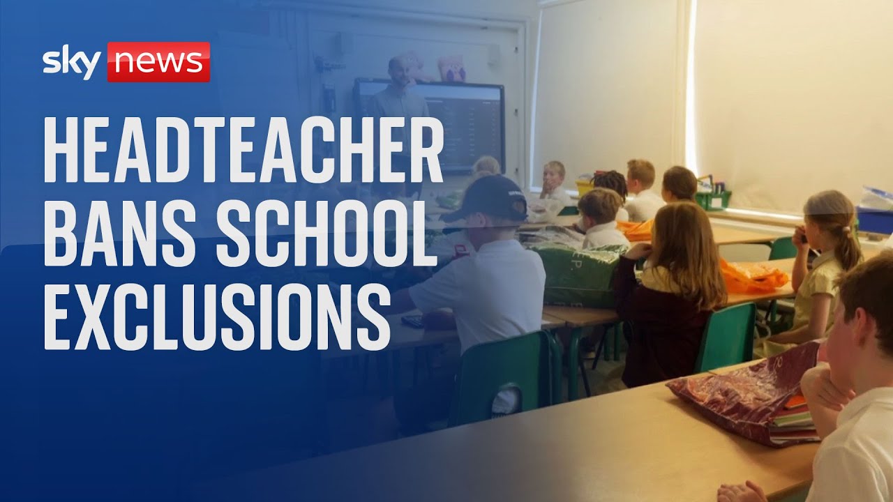 Primary school exclusions reach record high - but one headteacher is banning the practice
