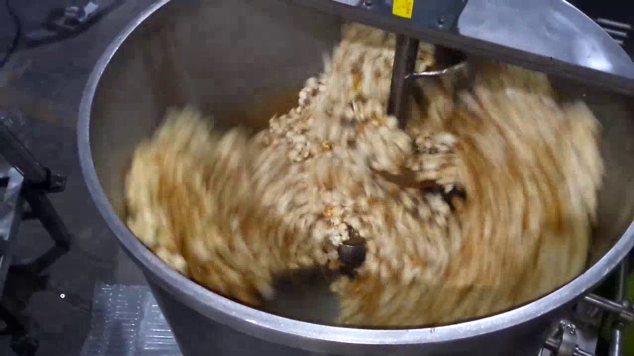 Caramel popcorn coating kettle popcorn caramelizer popcorn coater