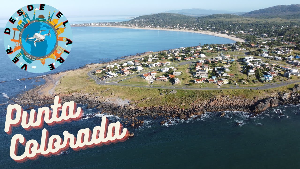 PUNTA COLORADA, Maldonado desde el aire