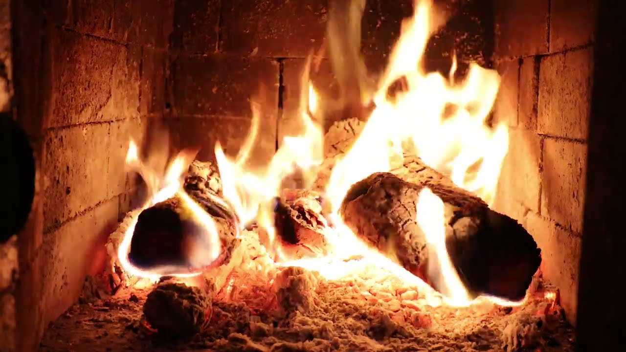 🔥 Cozy Fireplace 4K Relaxing Fireplace Sounds