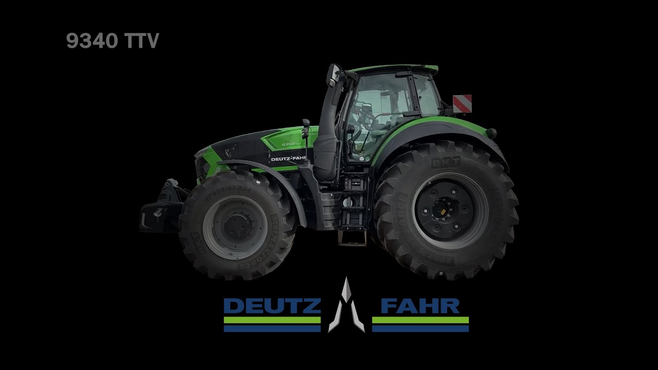 DEUTZ FAHR 9340 TTV  _  Tractor