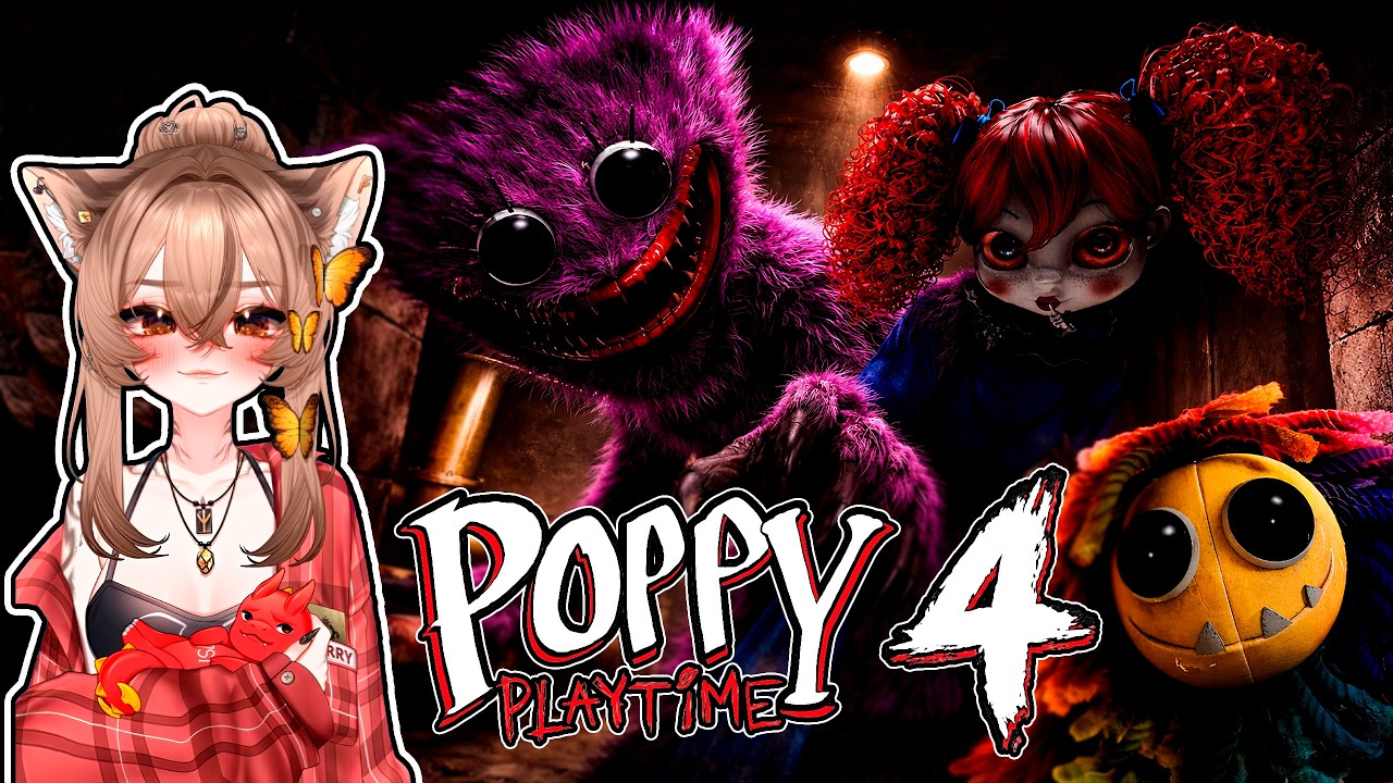 【Poppy Playtime Chapter 4】Камыш пытается выбраться с фабрики | Highlights