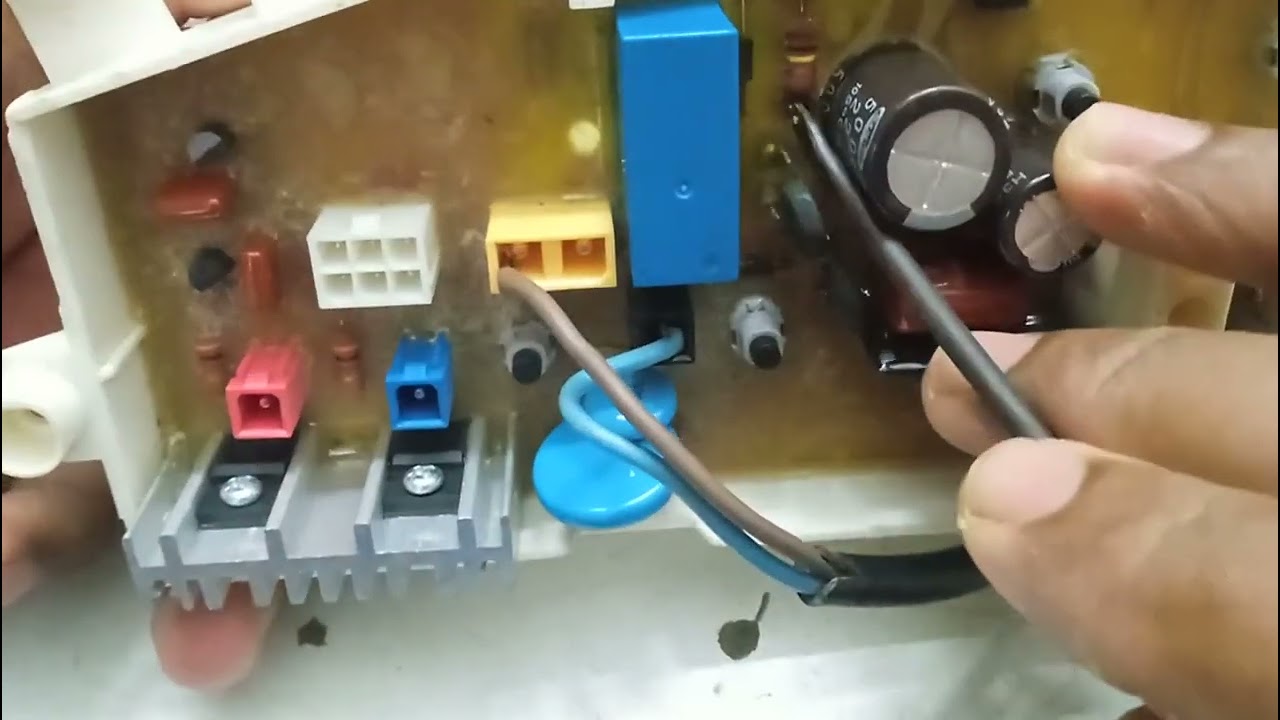 SAMSUNG Topload WM 4 Button PCB a Commen Problem Fixed