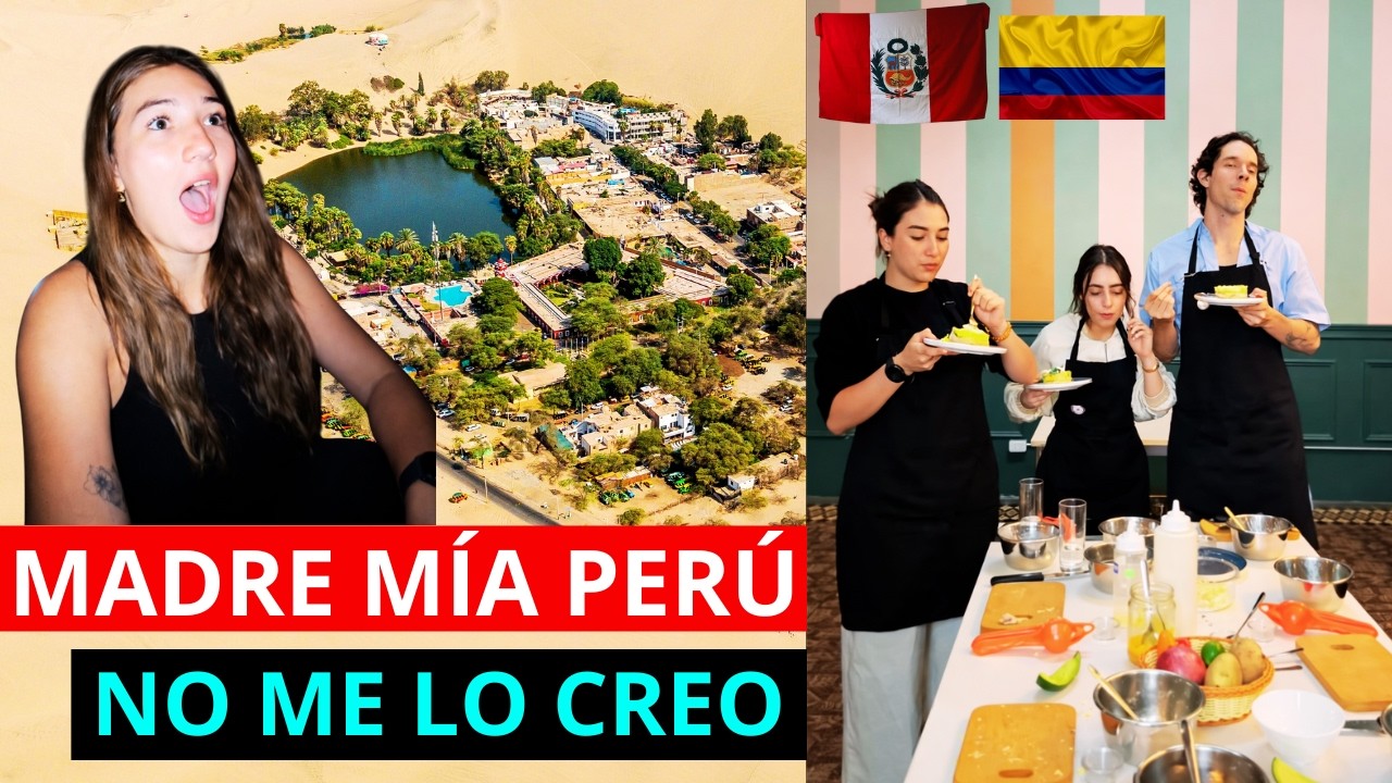EL MOTIVO POR EL QUE ESTOS COLOMBIANOS CAMBIARON EUROPA POR PERÚ