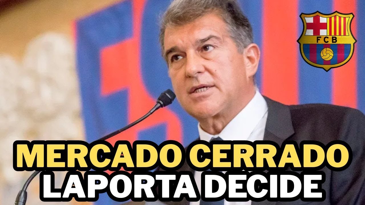 Laporta cierra el mercado: no habrá fichajes ni salidas y lanza un mensaje firme al vestuario