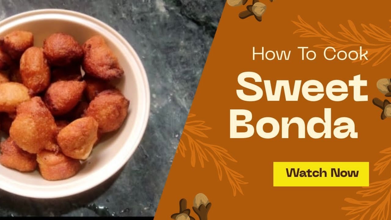 Sweet Bonda Recipe | Easy Evening Snack | Crispy & Soft Inside