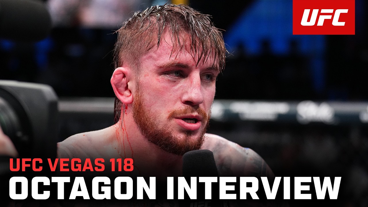 Интервью Тома Нолана в октагоне | UFC Vegas 118
