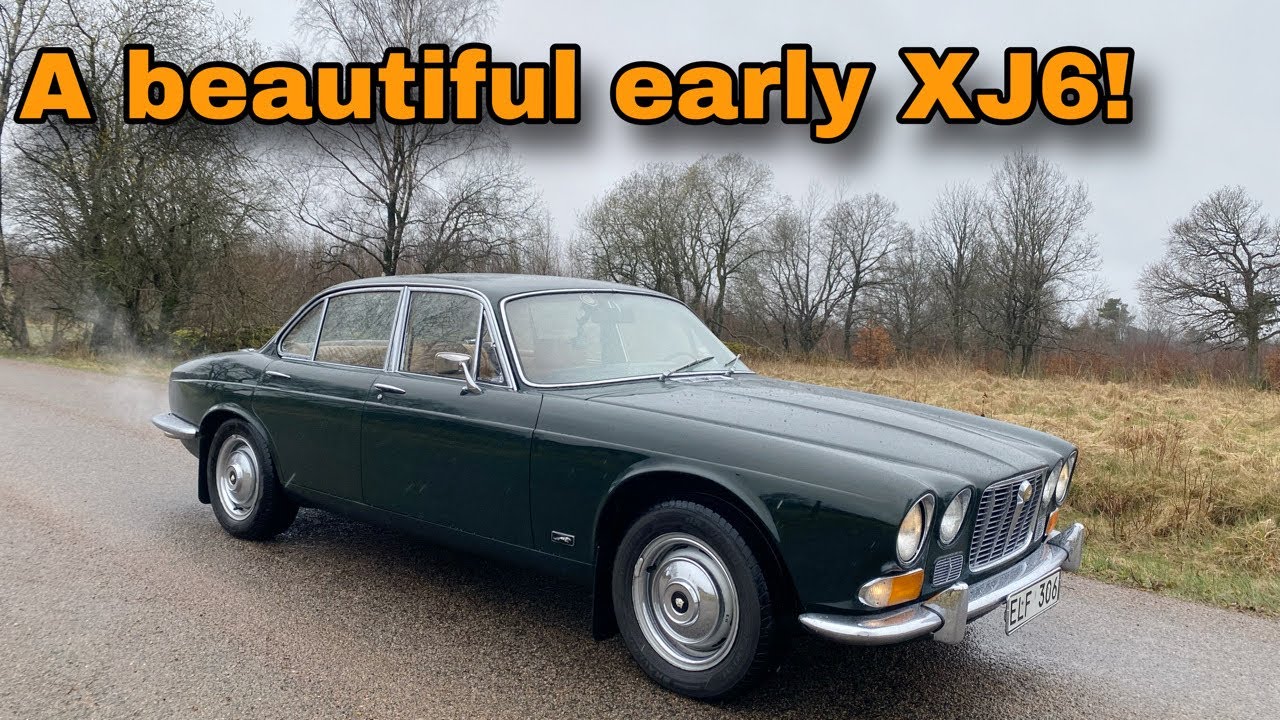 A Beautiful Early XJ6 Arrives for Some Work - Let's Take It For a Test Drive!