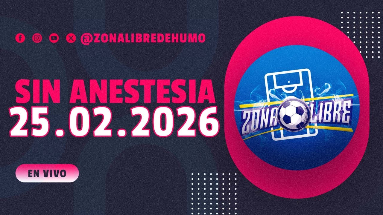 🗣️🎙️Sin Anestesia al aire ¡Conéctate YA! - Febrero 25