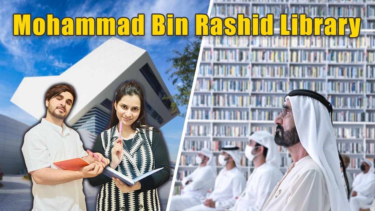 Sheikh Mohammed Bin Rashid Library Dubai | A 7-Floor Knowledge Paradise!
