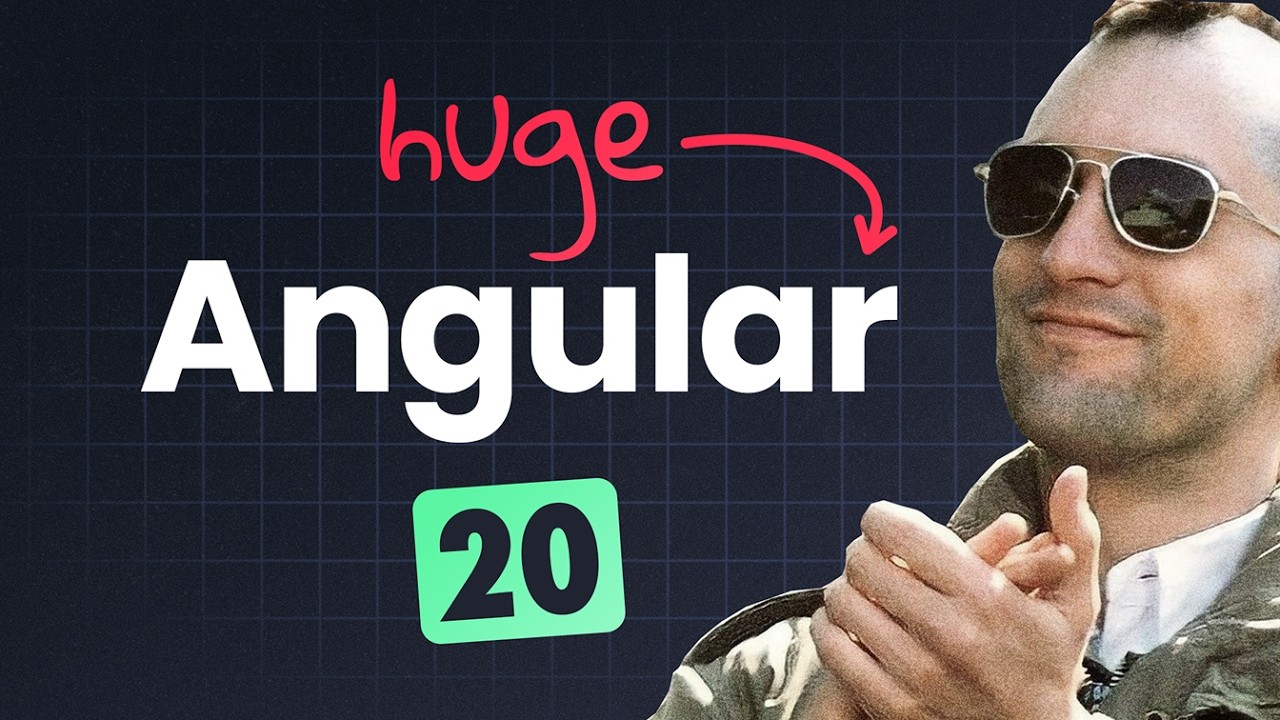 Angular 20 is out and you can't avoid it anymore...