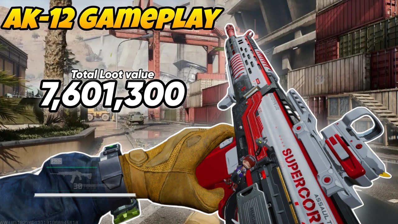 Wiping lobby with Ak-12 in Zero Dam | Delta Force