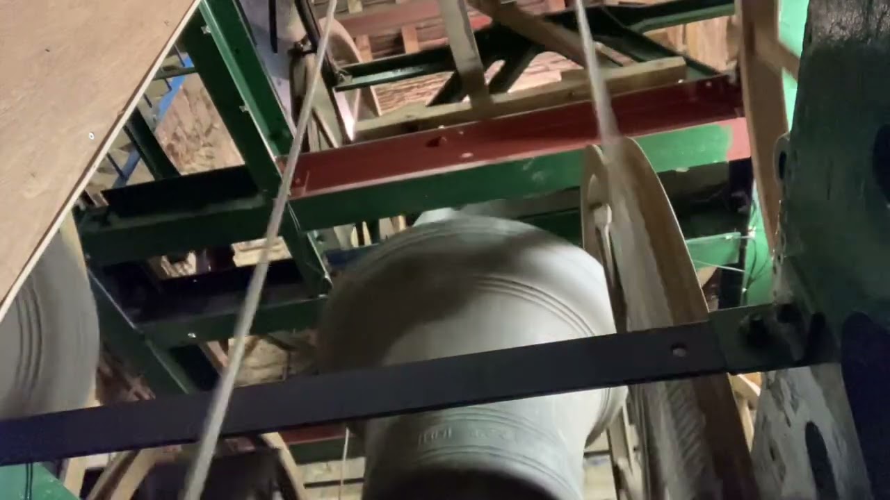 Bell Ringing in the Belfry at Pebworth, Worcs