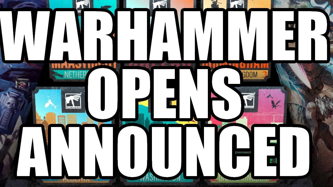 WARHAMMER GETS MORE OPEN!! // Warhammer 40K Tournament Discussion