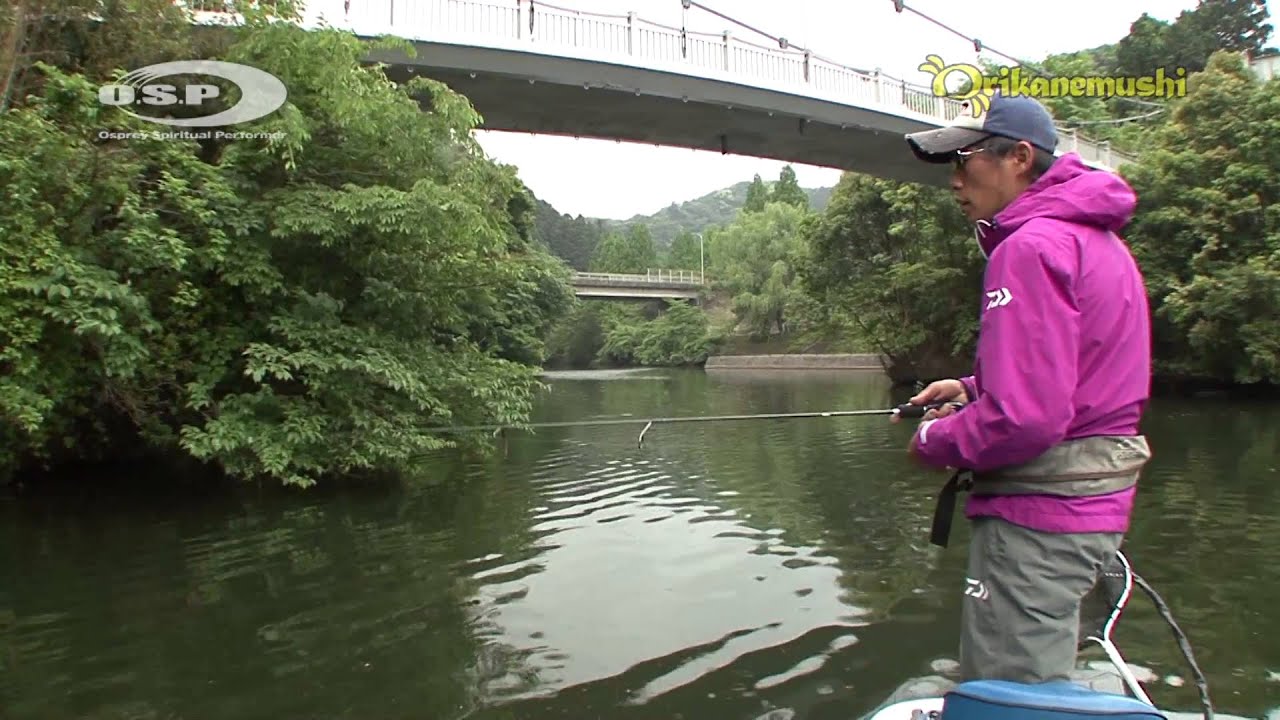 折金一樹プロデュースの「オリカネ虫」実釣解説動画 in亀山湖