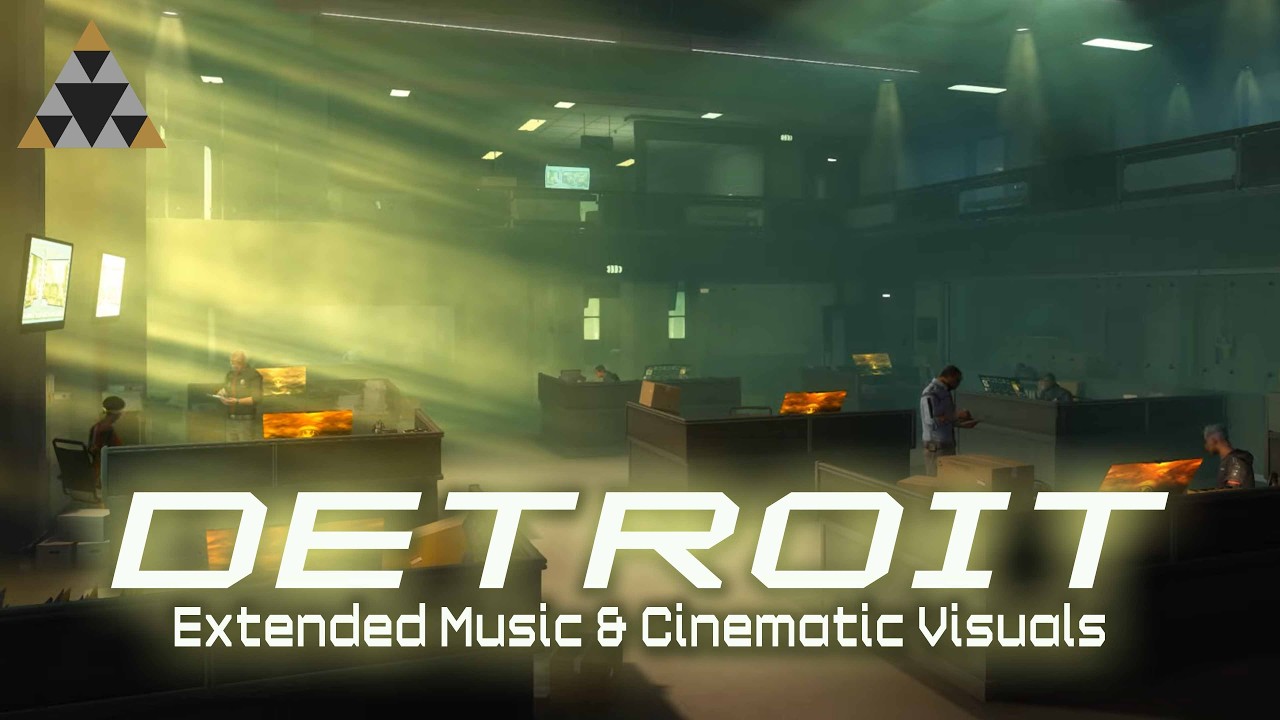 Deus Ex: Human Revolution - Detroit Police Department (Ambient & Stress Theme)