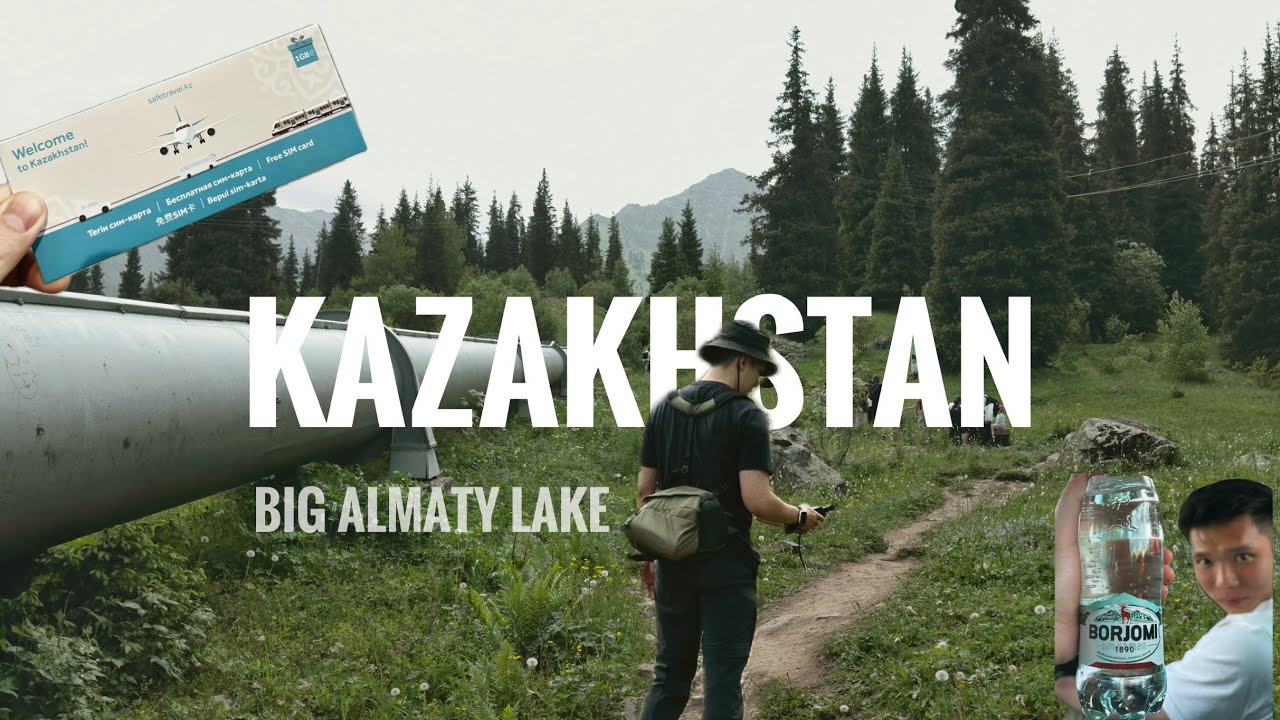 9 days in Central Asia | Kazakhstan, Almaty hiking up Big Almaty Lake ! Part 1